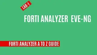 How to install FortiAnalyzer on EVE-NG and add to FortiManger(fixed with SSL error)