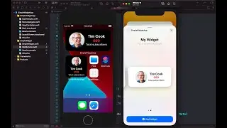 WidgetKit iOS14(StaticConfiguration)Dynamic Content part #5