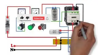 Submersible Starter Connection Diagram | Electrical wiring