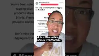 NEW YouTube Product Tagging - Creators Can Now Earn Per Click