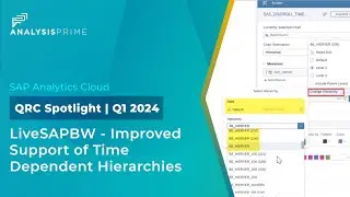 LiveSAPBW - Improved Support of Time Dependent Hierarchies