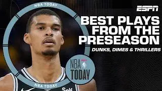 Best plays this preseason: Dunks, Thrillers & Dimes | NBA Today