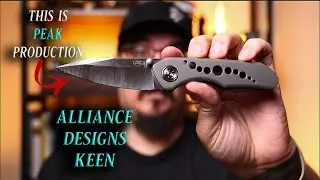 This Knife Can Do It All | Honest Review of The Alliance Designs Keen