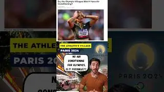 No Air Conditioning for Paris Olympic 2024 #architecture #olympic #youtubeshorts