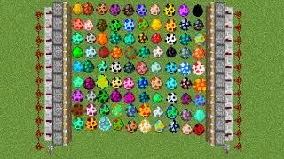 all minecraft eggs x100?