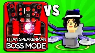 Can I Beat BOSS MODE With EXCLUSIVES? (Toilet Verse Tower Defense)