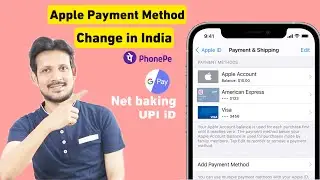 Apple Payment Method Change For India | How to Apple Payment Method in India