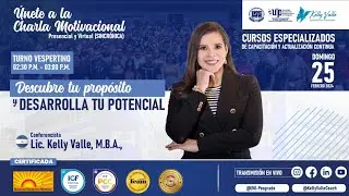 Charla motivacional “Descubre tu Propósito y Desarrolla tu Potencial” 🦋
