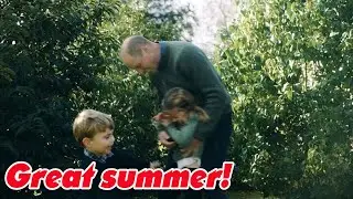 George, Charlotte and Louis set for exciting summer holiday with Kate and William