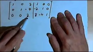 Finding the Inverse of a 3x3 Matrix 141-49.b