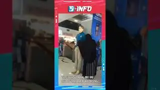 Terciduk Emak Emak Sedang Meraba Raba Patung