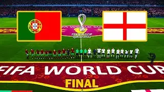 PORTUGAL vs ENGLAND | FIFA World Cup 2022 Final | Full Match PES 2021 | Gameplay PC
