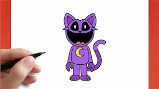 HOW TO DRAW CATNAP FROM POPPY PLAYTIME CHAPTER 3