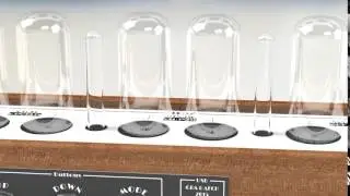 AssembledCase of Nixie Clock Divergence Meter