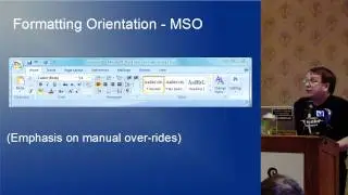 Bruce Byfield - Open Office Org vs Microsoft Office @ COSSFest 2010