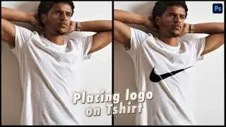 Add Any Logo On Tshirt In Photoshop