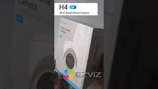Eziviz H4 Wi-Fi Smart 2K Home Camera: Unboxing & Introduction #shorts