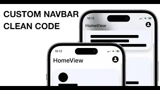 Creating a Custom Nav Bar with animation
