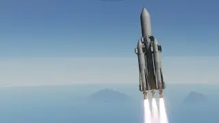 Quintuple Simultaneous Booster Landings with kOS in KSP