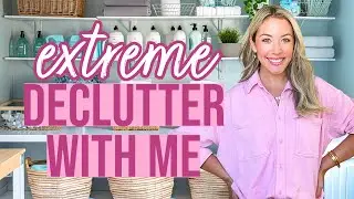 2024 EXTREME DECLUTTER WITH ME! BATHROOM DECLUTTER + ORGANIZATION Brianna K