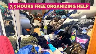 This  cluttered bedroom is needs a big organizing 