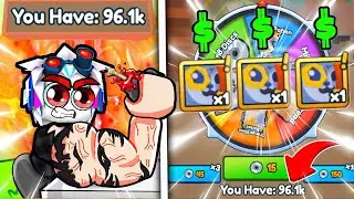 ЗА 100.000 ТОКЕНОВ ПОЛУЧИЛ ЧИТЕРСКИХ ПИТОМЦЕВ ИЗ СПИНЕРА АПОКАЛИПСИСА В Arm Wrestle Simulator