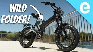 EUYBike K6 Pro: A Weird Full-Suspension Folding Fat Tire E-Bike