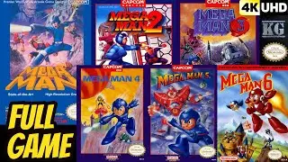 Mega Man COLLECTION [NES] Gameplay Walkthrough ALL 6 GAMES COMPLETED🔴