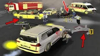 УЖАСНАЯ АВАРИЯ! РАЗБИЛСЯ НА НОВОЙ AUDI RS6! GTA:CRMP