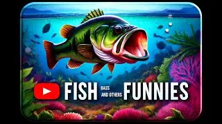 Underwater Funny Fish: Largemouth Bass, Pike, and More!