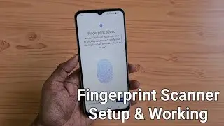 Vivo T2x 5G Fingerprint Scanner Setup & Working