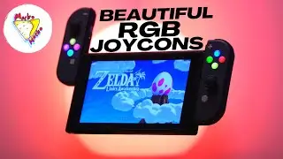 THEY GLOW NOW !?! | RGB LED JOYCONS Are A Thing, And I love It!