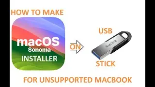 How to make a Mac Os Sonoma installer for unsupported macbook using OpenCore Legacy Patcher