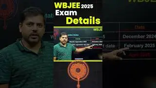 All about WBJEE 2025 Exam😍😍#wbjee #wbjee2025 #westbengal #engineeringentranceexam #btech #exam
