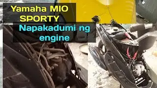 Mio Sporty sobrang dumi ng engine