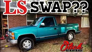 Ls swap on obs single cab & update on my Crew cab OBS gmt400 