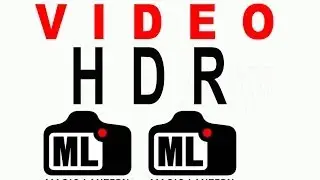 Video HDR Magic Lantern. Como hacerlo. Doblejotafoto