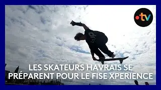 Skate : les skateurs havrais se préparent pour le festival des sports extrêmes  Fise Xperience