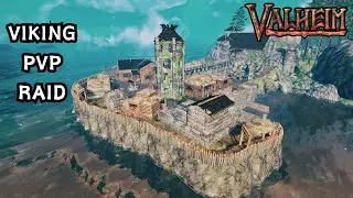 Valheim Viking Raid | Pillage the Enemy Town | ArenaWorld PvP