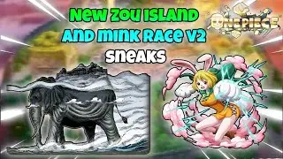 [AOPG] New Zou Island And Mink Race V2 Sneaks Showcase A One Piece Game | Roblox