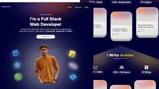 Portfolio Web Design in Figma Tutorial | A 3 Minute tutorial.