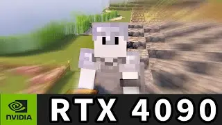COVERING MYSELF IN IRON - MINECRAFT 1.21.4- RAY TRACING - RTX 4090 #games #minecraft #rtx4090