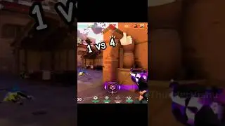 Jett amazing (1v4) gameplay 