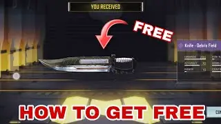 how to get *FREE* assault knife in codm 2024 | codm redeem code 2024 | get free Assault Knife CODM