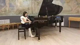 Сергей Прокофьев Марш, исп. Амелия Самохина, класс преподавателя Л.Ю. Дранга