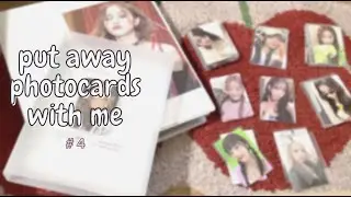 photocard organisation #4 ♡ {itzy, stayc, woo!ah!, le sserafim, iz*one, new jeans + more}
