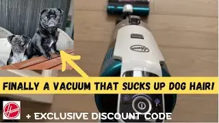 HOOVER HF9 Cordless Review 🚨- The ULITIMATE PET Hair Vacuum Cleaner