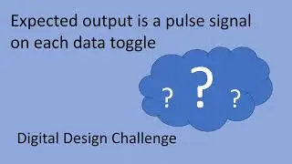 Digital design challenge to genrate pulse signal on each data toggle