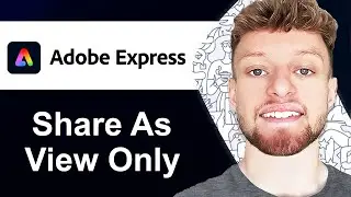 How To Share Design as a View Only Link in Adobe Express (Step By Step)