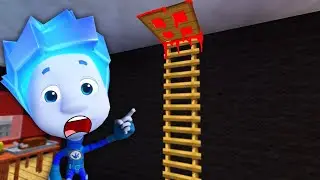 ЧТО СКРЫВАЕТ НОЛИК ПОД ЭТИМ СТРАННЫМ ЛЮКОМ ФИКСИКИ В МАЙНКРАФТ MINECRAFT ТРОЛЛИНГ ЛОВУШКА